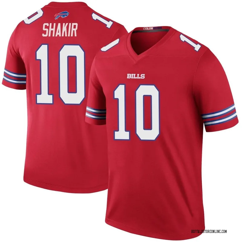Red Men's Khalil Shakir Buffalo Bills Legend Color Rush Jersey
