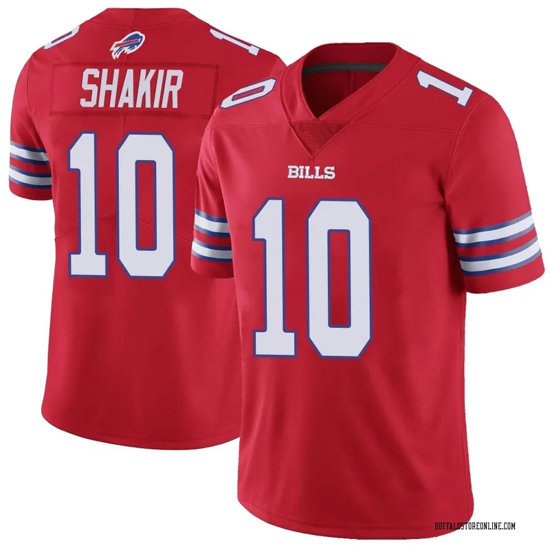Red Men's Khalil Shakir Buffalo Bills Limited Color Rush Vapor Untouchable Jersey