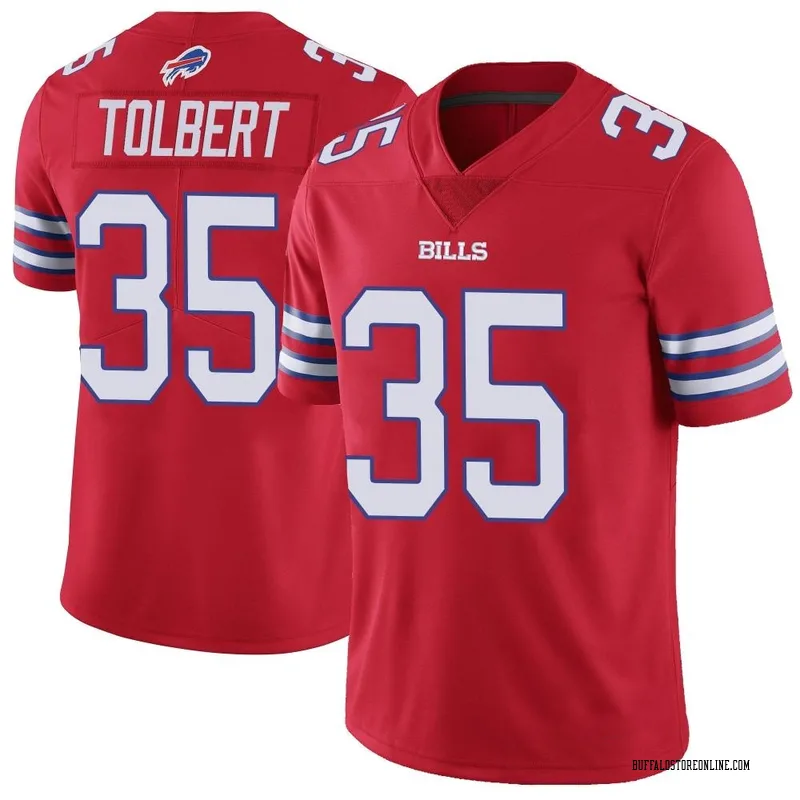Red Men's Mike Tolbert Buffalo Bills Limited Color Rush Vapor Untouchable Jersey