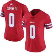 Red Women's Austin Corbett Buffalo Bills Limited Color Rush Vapor Untouchable Jersey