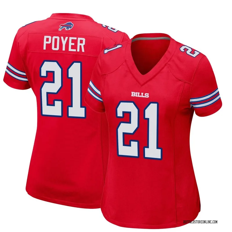Red Women's Jordan Poyer Buffalo Bills Game Alternate Jersey