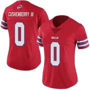 Red Women's Lloyd Cushenberry III Buffalo Bills Limited Color Rush Vapor Untouchable Jersey
