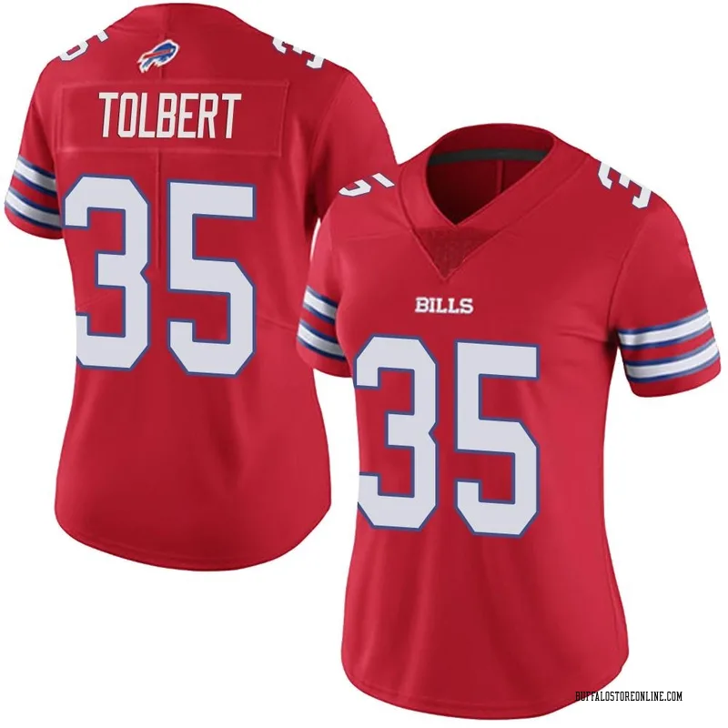 Red Women's Mike Tolbert Buffalo Bills Limited Color Rush Vapor Untouchable Jersey