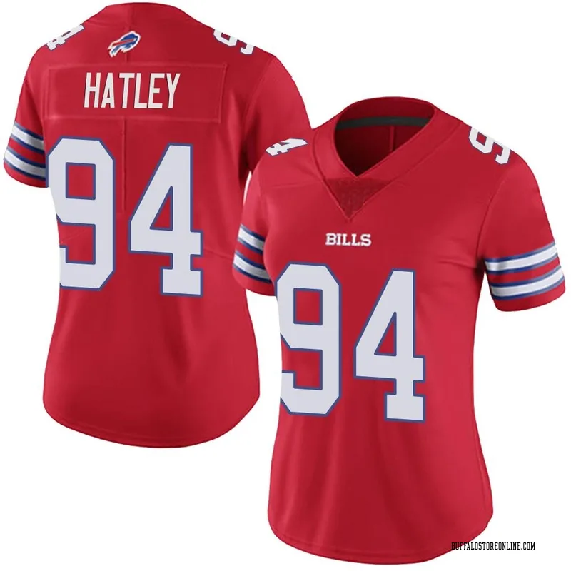 Red Women's Rickey Hatley Buffalo Bills Limited Color Rush Vapor Untouchable Jersey