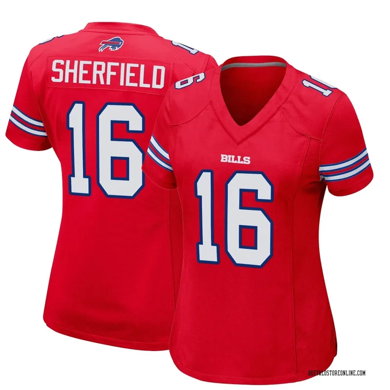 Red Women's Trent Sherfield Buffalo Bills Game Alternate Jersey