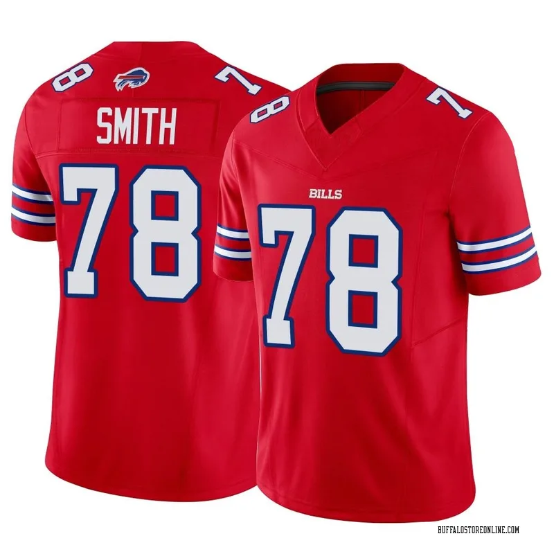 Red Youth Bruce Smith Buffalo Bills Limited Vapor F.U.S.E. Jersey