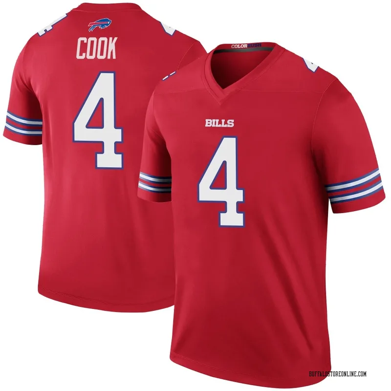 Red Youth James Cook Buffalo Bills Legend Color Rush Jersey