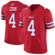 Red Youth James Cook Buffalo Bills Limited Color Rush Vapor Untouchable Jersey