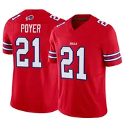 Red Youth Jordan Poyer Buffalo Bills Limited Vapor F.U.S.E. Jersey