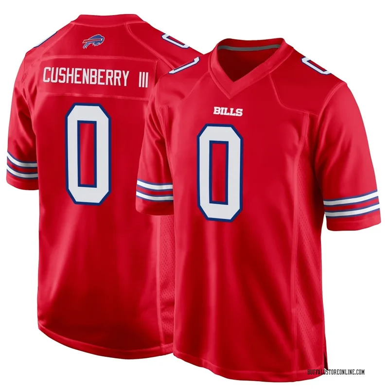 Red Youth Lloyd Cushenberry III Buffalo Bills Game Alternate Jersey
