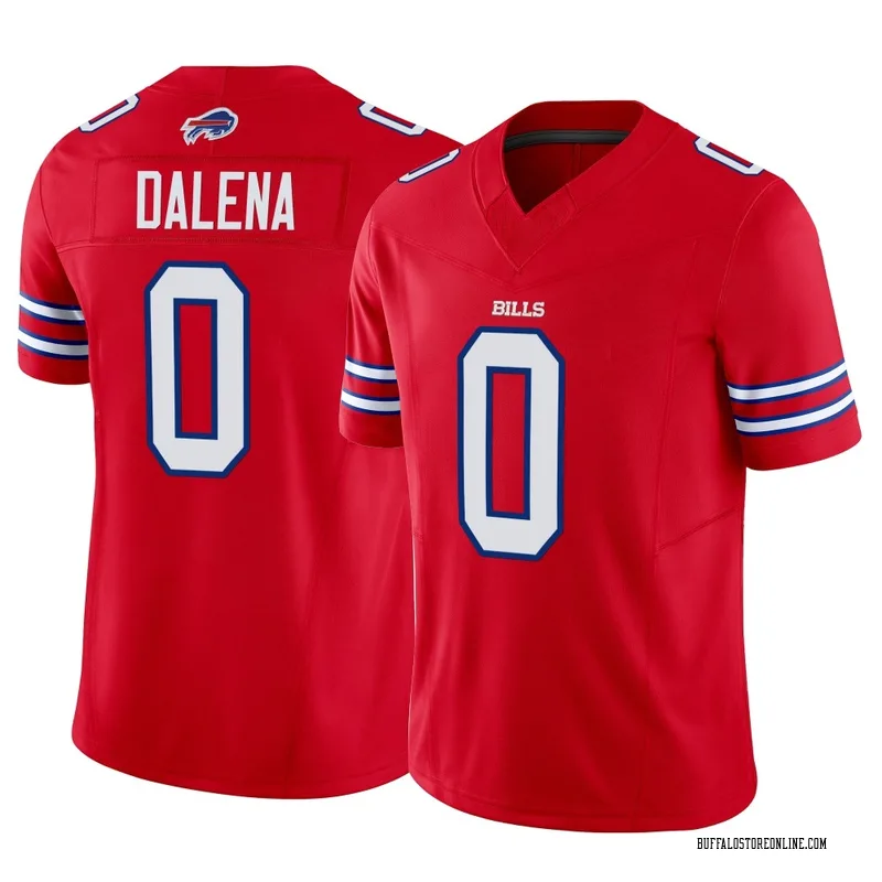 Red Youth Mac Dalena Buffalo Bills Limited Vapor F.U.S.E. Jersey