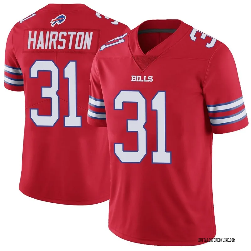 Red Youth Maxwell Hairston Buffalo Bills Limited Color Rush Vapor Untouchable Jersey