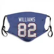 Royal Blue Duke Williams Buffalo Bills Washable & Reusable Face Mask With PM2.5 Filter