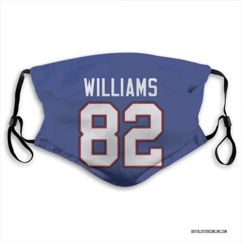Royal Blue Duke Williams Buffalo Bills Washable & Reusable Face Mask With PM2.5 Filter