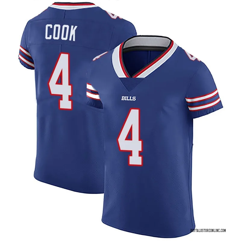 Royal Blue Men's James Cook Buffalo Bills Elite Team Color Vapor Untouchable Jersey