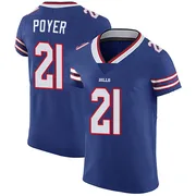 Royal Blue Men's Jordan Poyer Buffalo Bills Elite Team Color Vapor Untouchable Jersey
