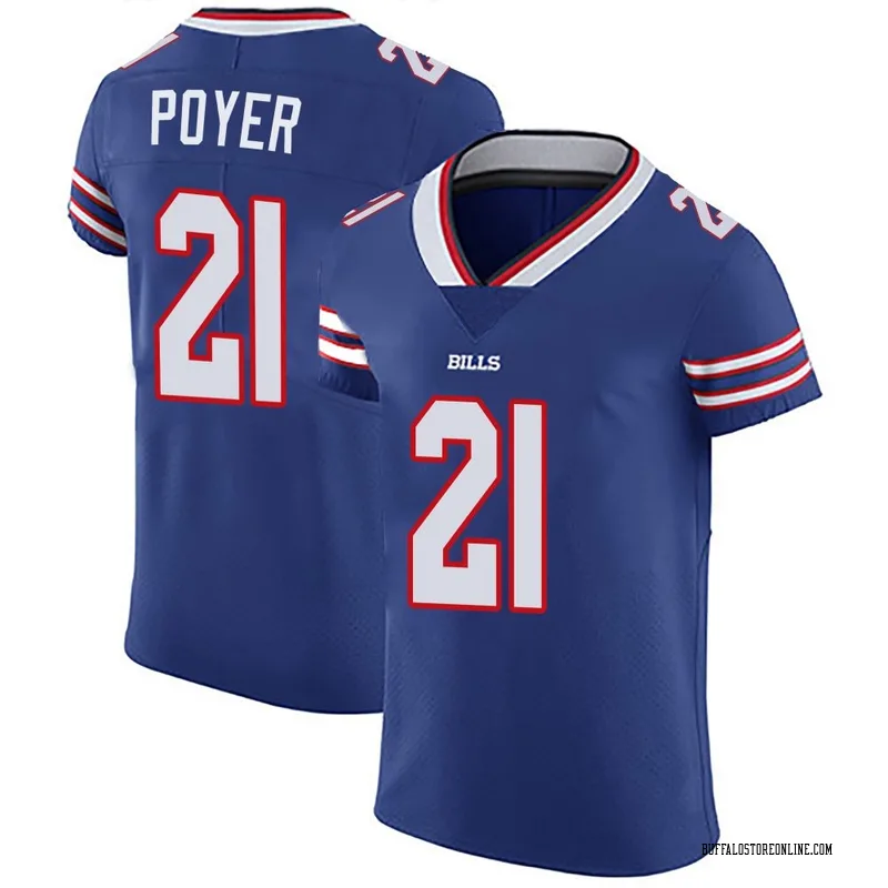 Royal Blue Men's Jordan Poyer Buffalo Bills Elite Team Color Vapor Untouchable Jersey