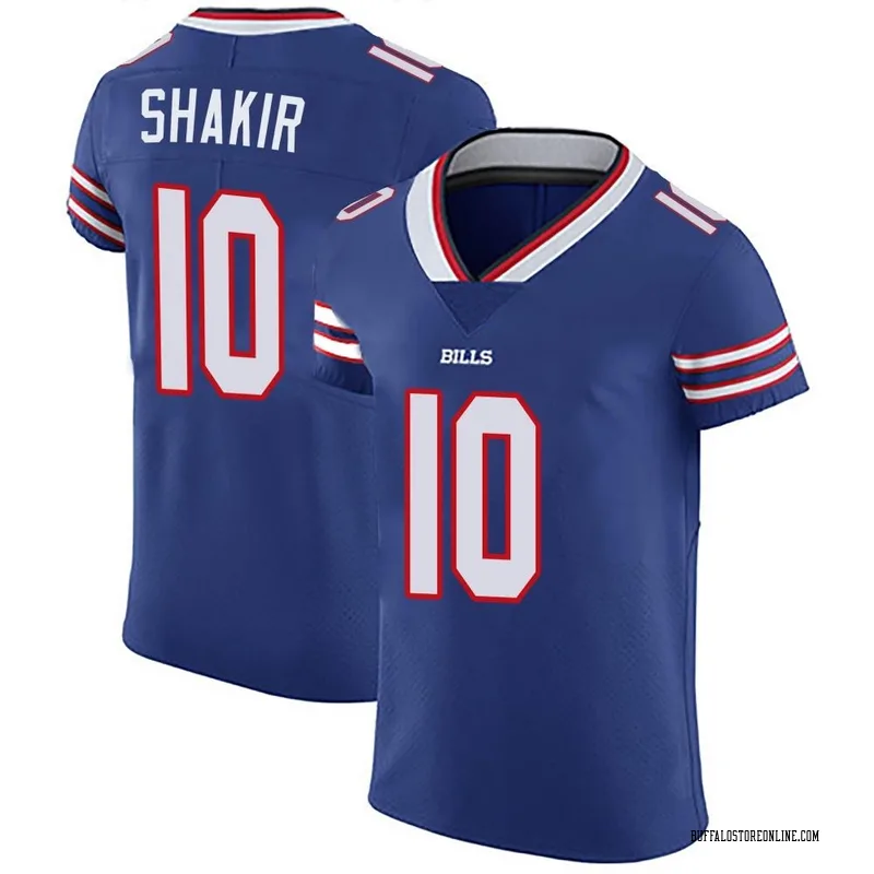 Royal Blue Men's Khalil Shakir Buffalo Bills Elite Team Color Vapor Untouchable Jersey