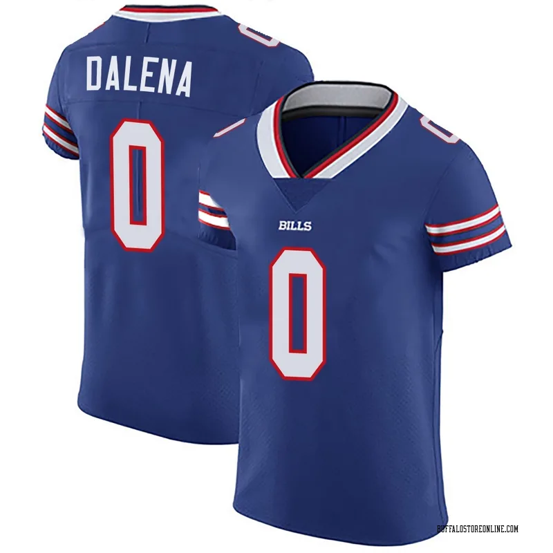 Royal Blue Men's Mac Dalena Buffalo Bills Elite Team Color Vapor Untouchable Jersey