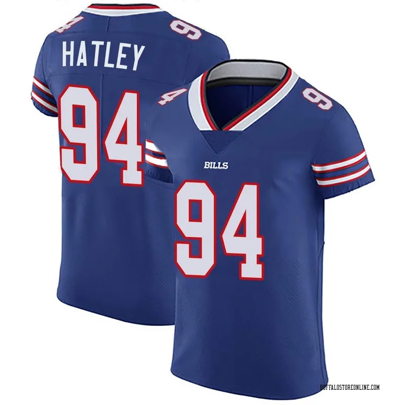 Royal Blue Men's Rickey Hatley Buffalo Bills Elite Team Color Vapor Untouchable Jersey