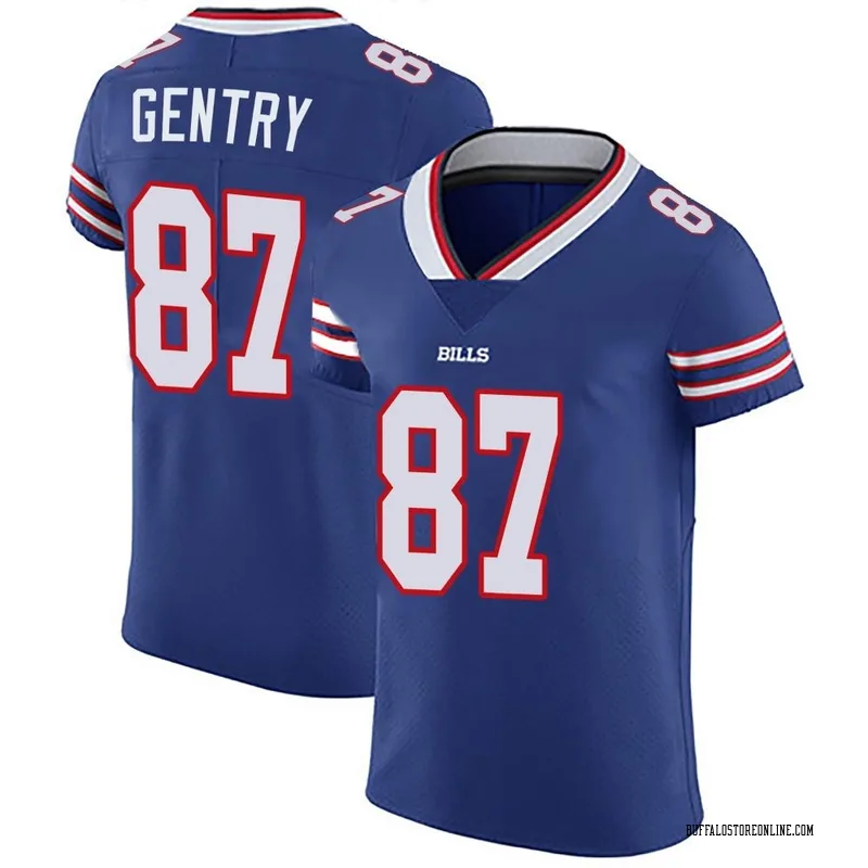 Royal Blue Men's Tanner Gentry Buffalo Bills Elite Team Color Vapor Untouchable Jersey