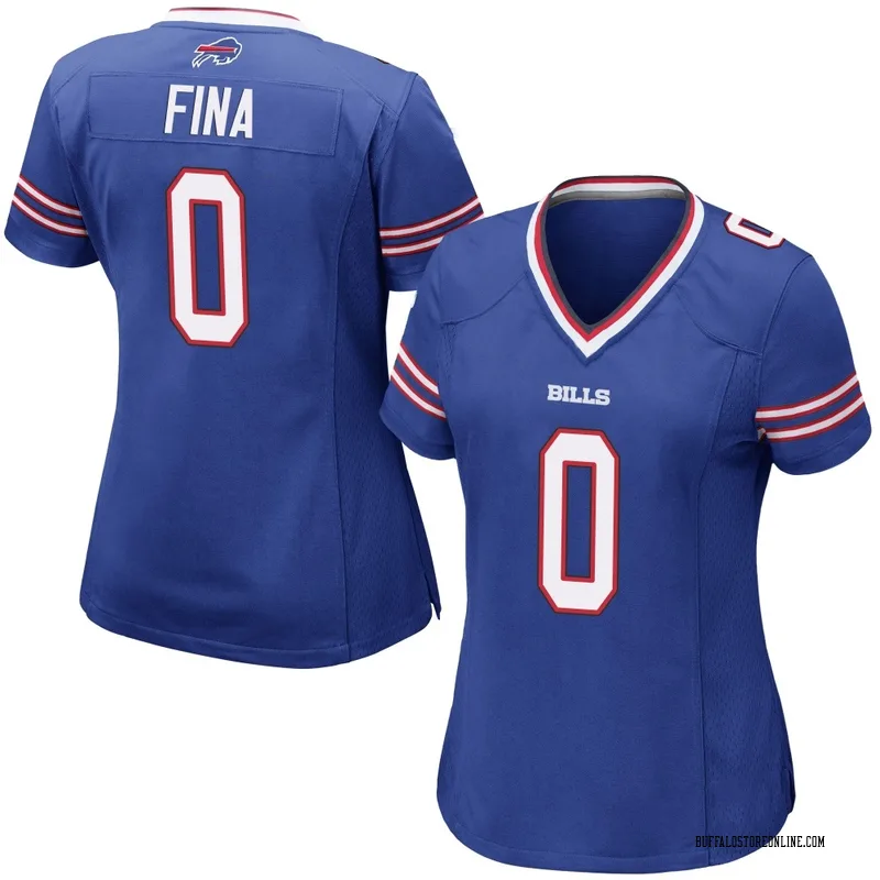 Royal Blue Women's Bruno Fina Buffalo Bills Game Team Color Jersey