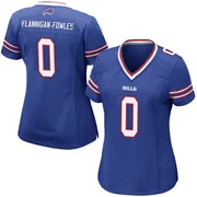 Royal Blue Women's Demetrius Flannigan-Fowles Buffalo Bills Game Team Color Jersey