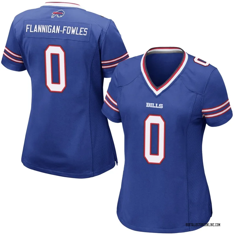 Royal Blue Women's Demetrius Flannigan-Fowles Buffalo Bills Game Team Color Jersey