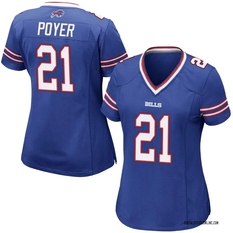 Royal Blue Women's Jordan Poyer Buffalo Bills Game Team Color Jersey