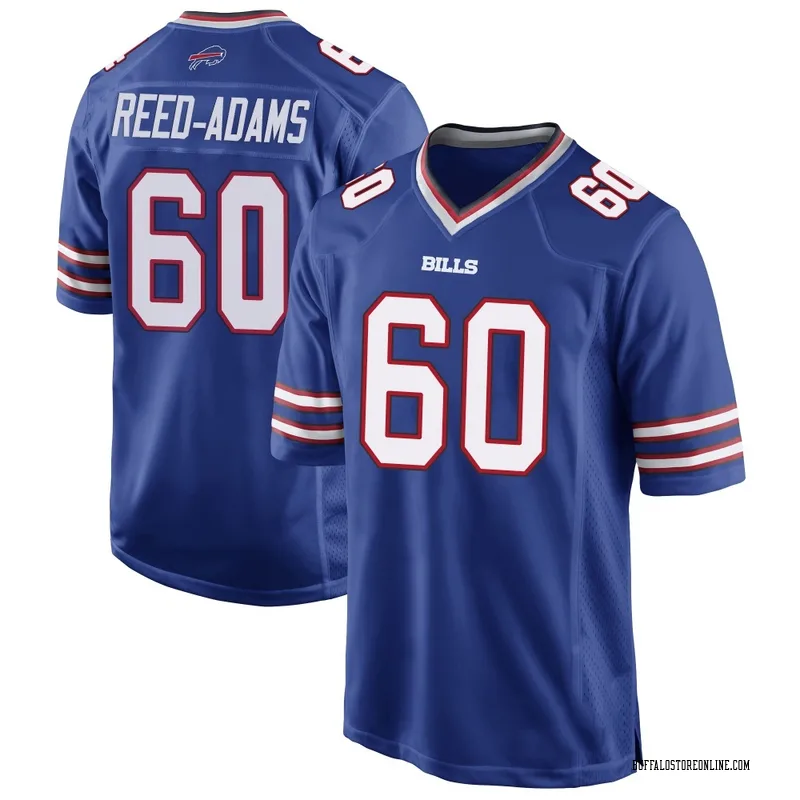 Royal Blue Youth Ar'maj Reed-Adams Buffalo Bills Game Team Color Jersey