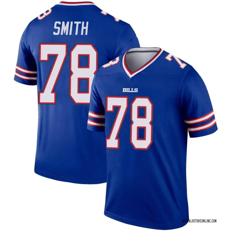 Royal Men's Bruce Smith Buffalo Bills Legend Jersey
