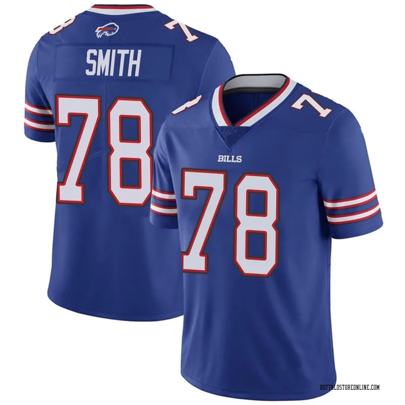 Royal Men's Bruce Smith Buffalo Bills Limited Team Color Vapor Untouchable Jersey