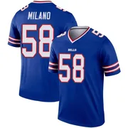 Royal Men's Matt Milano Buffalo Bills Legend Jersey