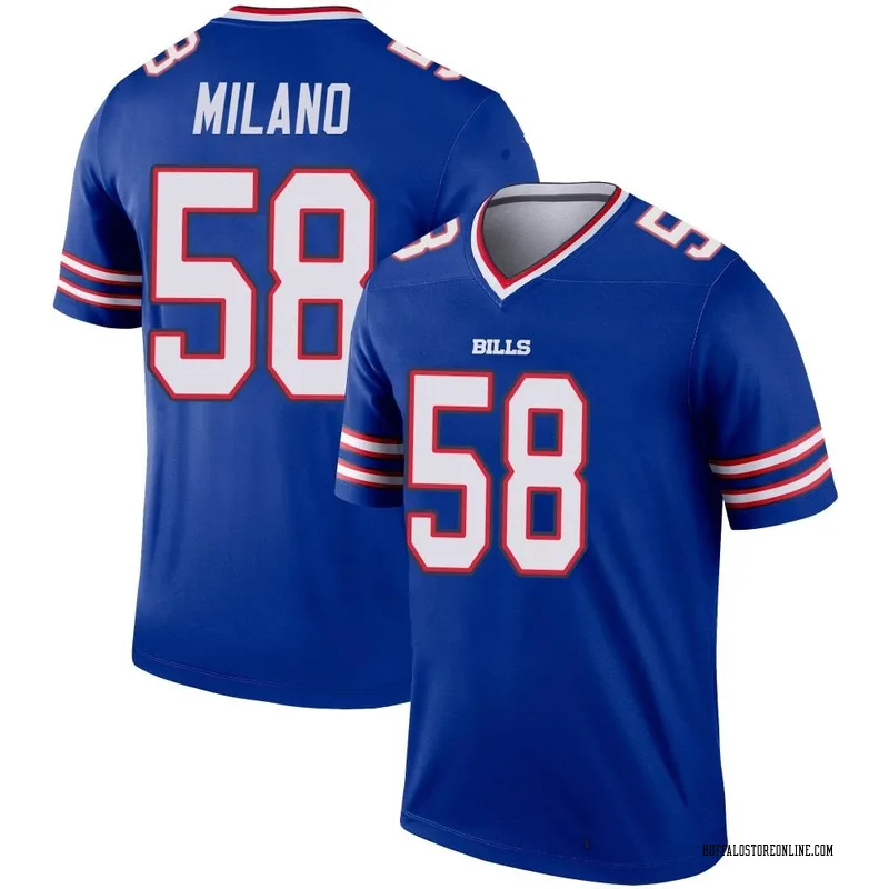 Royal Men's Matt Milano Buffalo Bills Legend Jersey