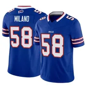 Royal Men's Matt Milano Buffalo Bills Limited Vapor F.U.S.E. Jersey