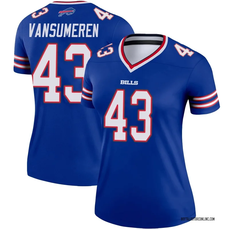 Royal Women's Ben VanSumeren Buffalo Bills Legend Jersey