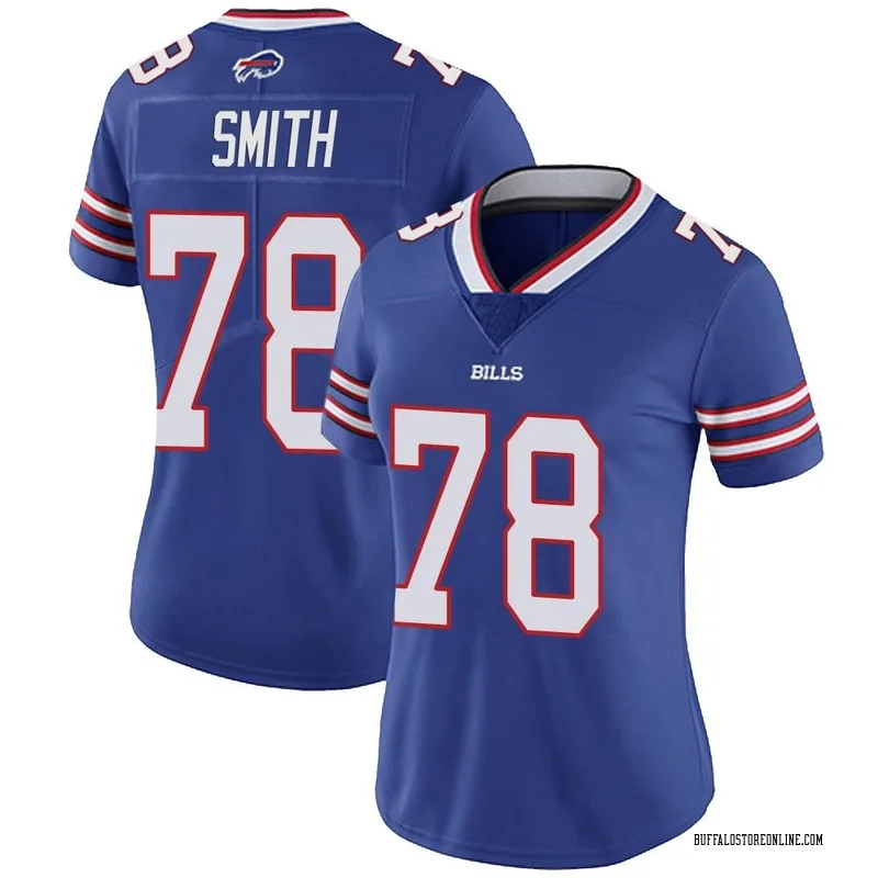Royal Women's Bruce Smith Buffalo Bills Limited Team Color Vapor Untouchable Jersey