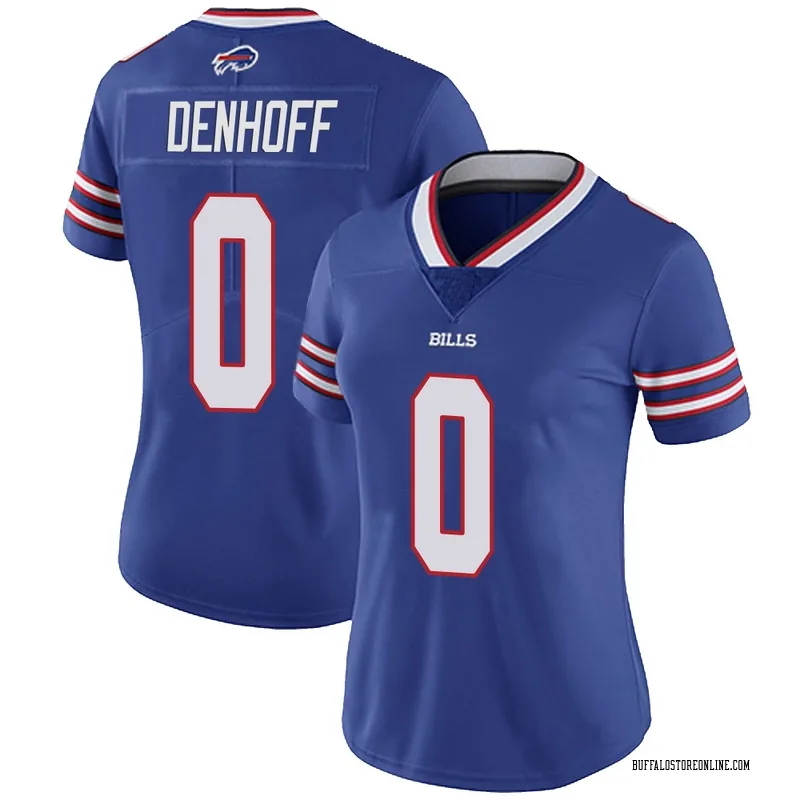 Royal Women's Cade Denhoff Buffalo Bills Limited Team Color Vapor Untouchable Jersey