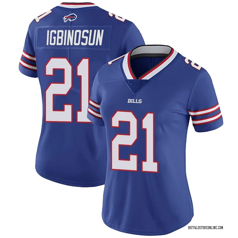 Royal Women's Davison Igbinosun Buffalo Bills Limited Team Color Vapor Untouchable Jersey