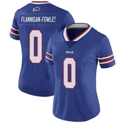 Royal Women's Demetrius Flannigan-Fowles Buffalo Bills Limited Team Color Vapor Untouchable Jersey