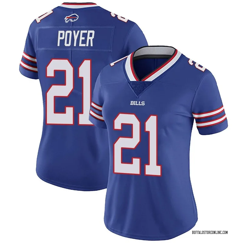 Royal Women's Jordan Poyer Buffalo Bills Limited Team Color Vapor Untouchable Jersey