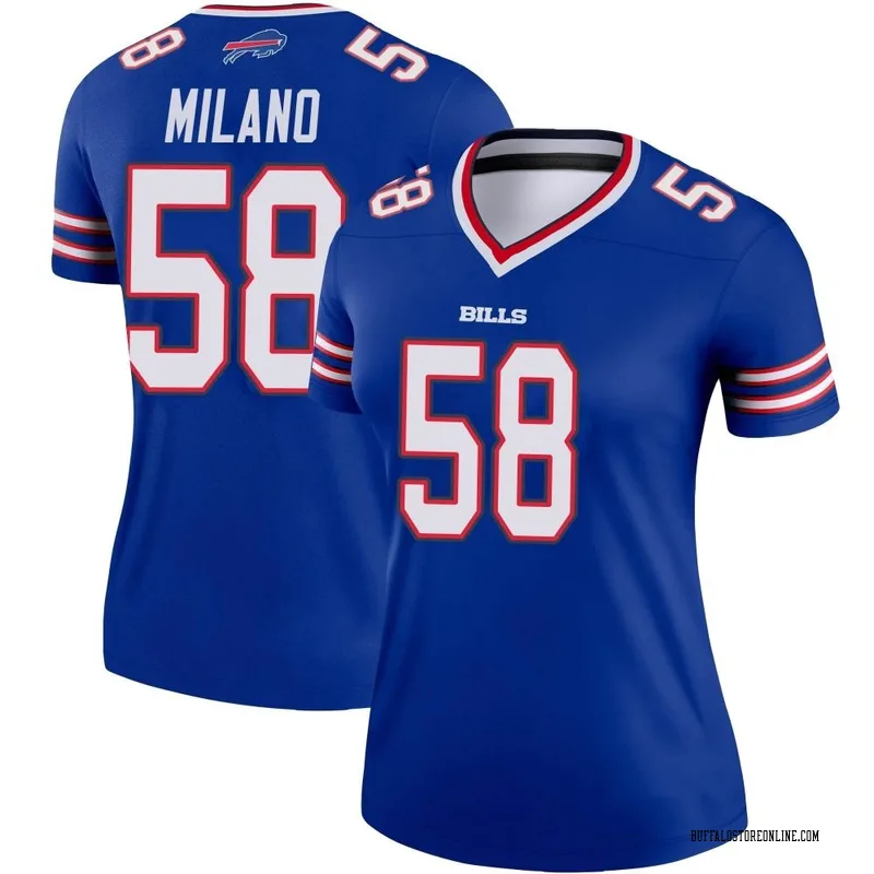 Royal Women's Matt Milano Buffalo Bills Legend Jersey