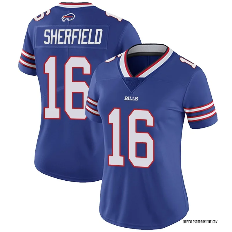 Royal Women's Trent Sherfield Buffalo Bills Limited Team Color Vapor Untouchable Jersey