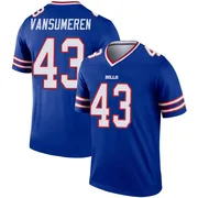 Royal Youth Ben VanSumeren Buffalo Bills Legend Jersey