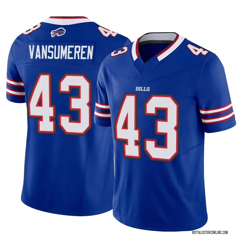 Royal Youth Ben VanSumeren Buffalo Bills Limited Vapor F.U.S.E. Jersey