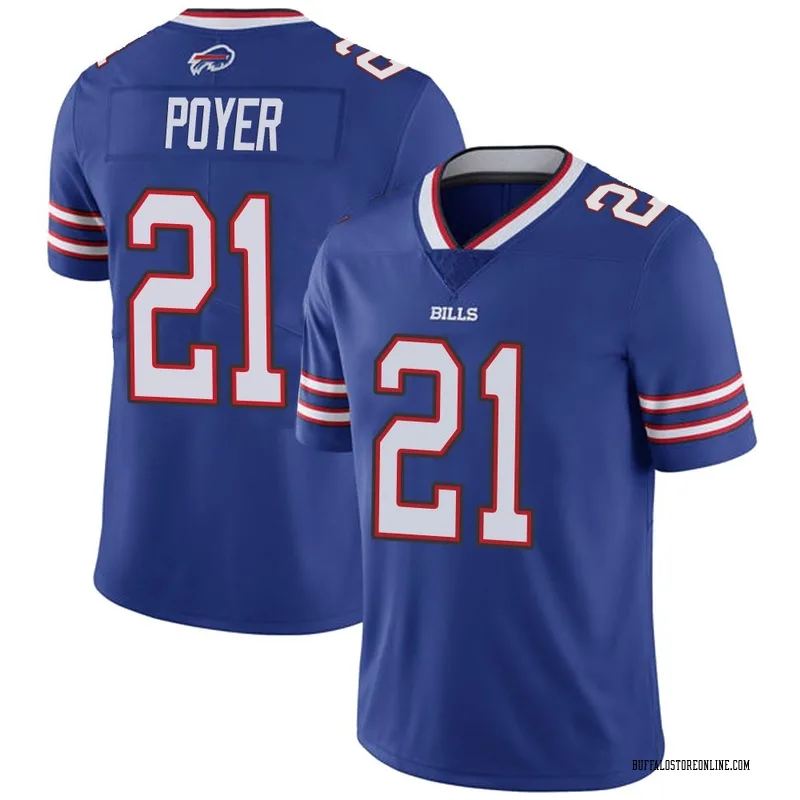 Royal Youth Jordan Poyer Buffalo Bills Limited Team Color Vapor Untouchable Jersey