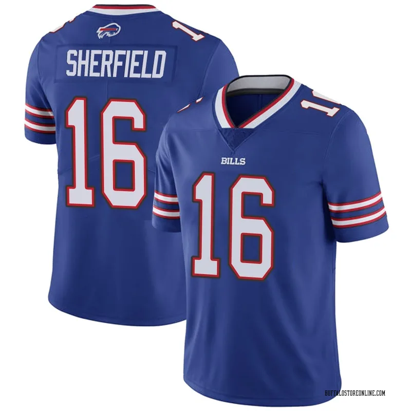Royal Youth Trent Sherfield Buffalo Bills Limited Team Color Vapor Untouchable Jersey