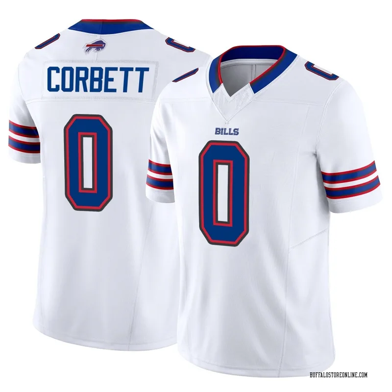 White Men's Austin Corbett Buffalo Bills Limited Vapor F.U.S.E. Jersey