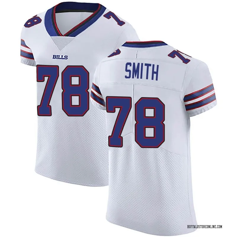 White Men's Bruce Smith Buffalo Bills Elite Vapor Untouchable Jersey