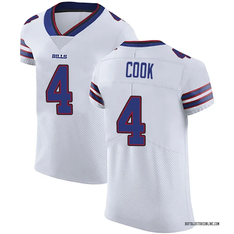 White Men's James Cook Buffalo Bills Elite Vapor Untouchable Jersey